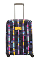 Small suitcase cover with a pattern